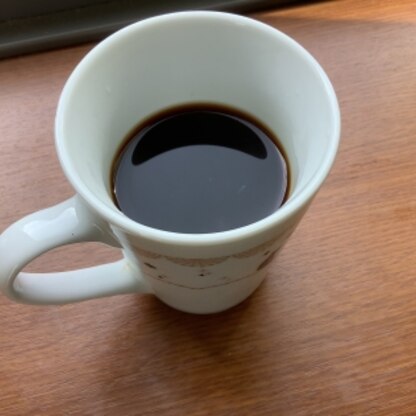 おはようございます♪緑茶コーヒーいただきました。2つの味が楽しめて美味しかったです！ご馳走様でした( ◠‿◠ )